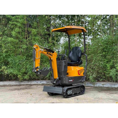 Grävmaskin liten enkel smidig