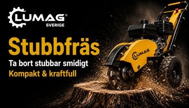 Stubbfr&auml;sning kan ge upp till 50 % RUT-avdrag p&aring; arbetskostnaden.